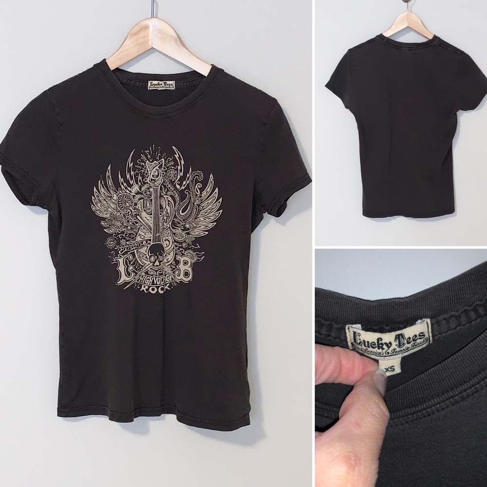 Lucky Brand  Brown T-Shirt - XS